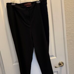 Hal Rubenstein Black Tailored Dress Pants